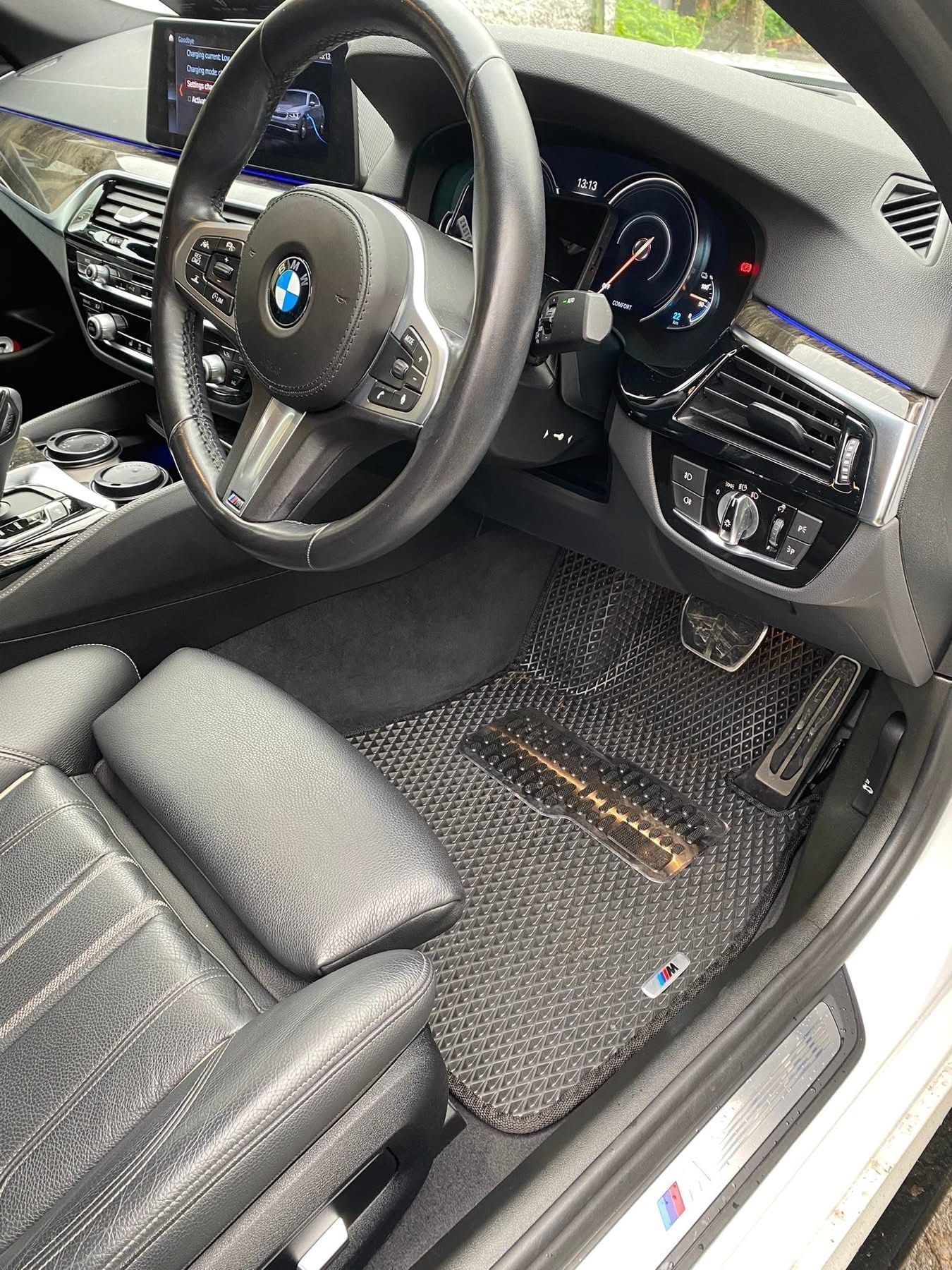 EVA mats fitted in a BMW interior